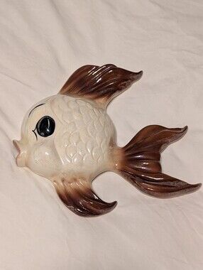 Vintage Ceramic Fish Wall Decor